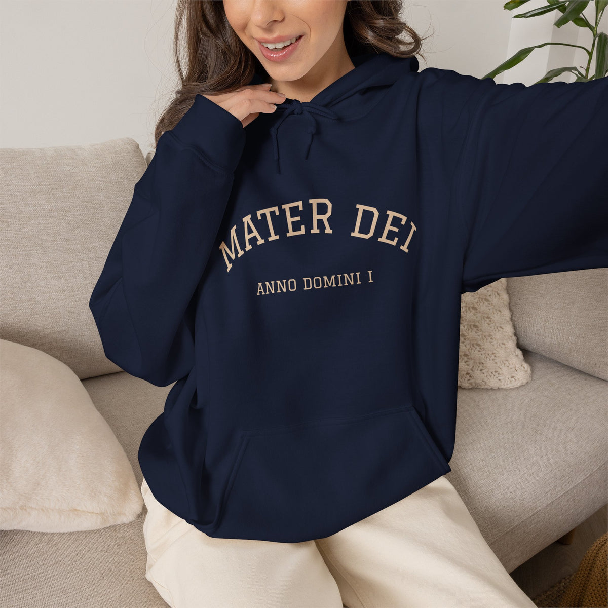 Mater Dei Hoodie | Mary and the Christ Child