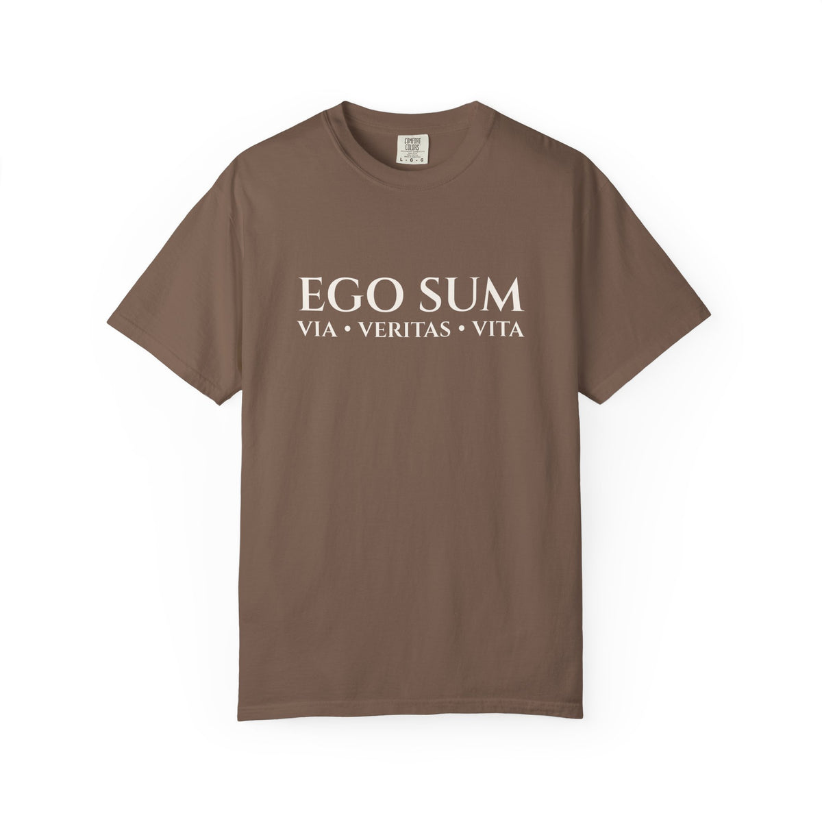 Ego Sum T-Shirt | Via, Veritas, Vita