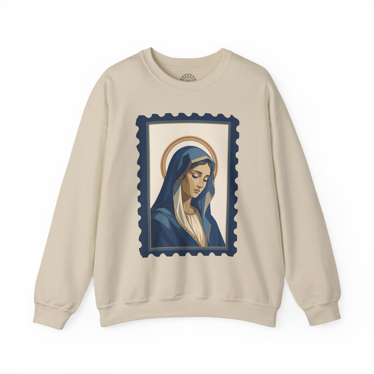Tota Pulchra Crewneck Sweatshirt | Our Lady Stamp