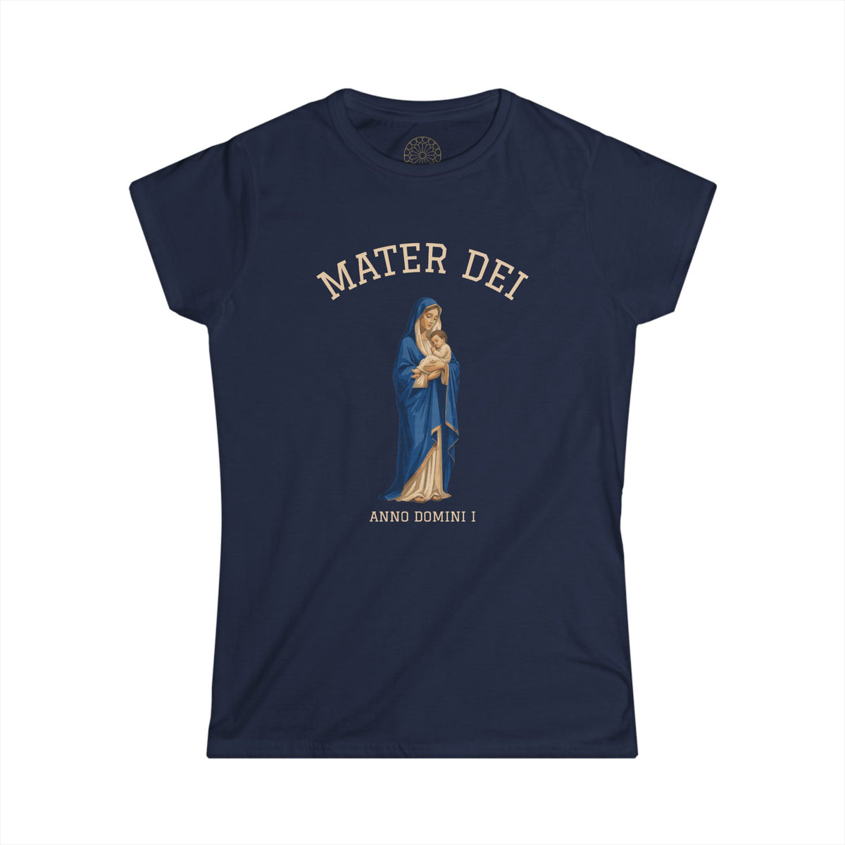 Mater Dei Women's T-Shirt | Mary and the Christ Child