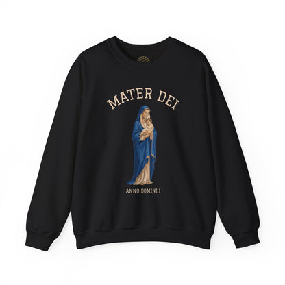 Mater Dei Crewneck Sweatshirt | Mary and the Christ Child