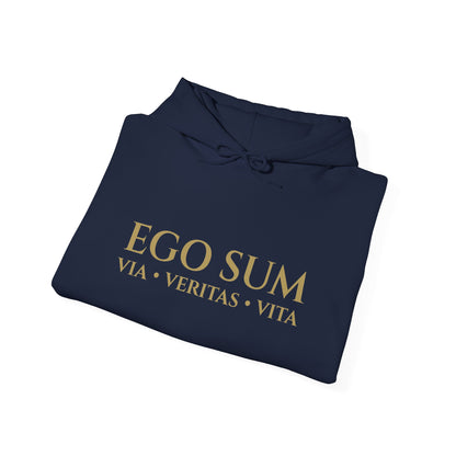 Ego Sum Hoodie | Via, Veritas, Vita