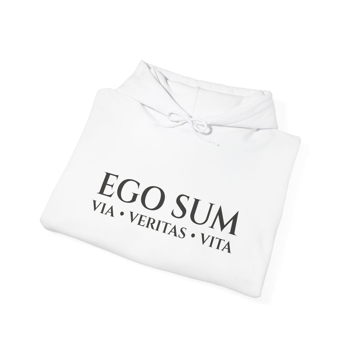 Ego Sum Hoodie | Via, Veritas, Vita