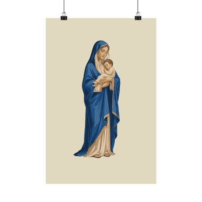 Mater Dei Art Print | Mary and the Christ Child