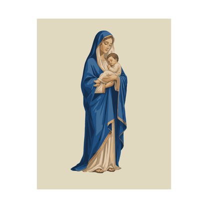 Mater Dei Art Print | Mary and the Christ Child
