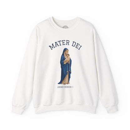 Mater Dei Crewneck Sweatshirt | Mary and the Christ Child