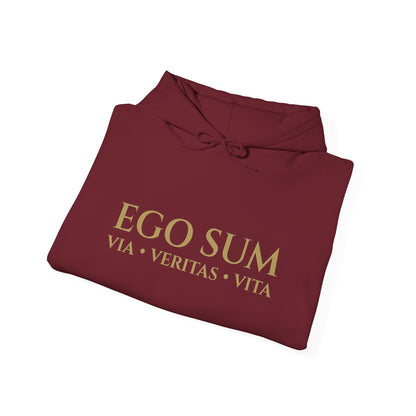 Ego Sum Hoodie | Via, Veritas, Vita