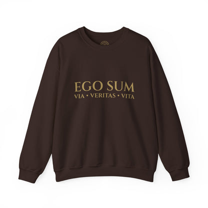 Ego Sum Crewneck Sweatshirt | Via, Veritas, Vita