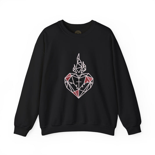 Cor Jesu Crewneck Sweatshirt | Sacred Heart of Jesus