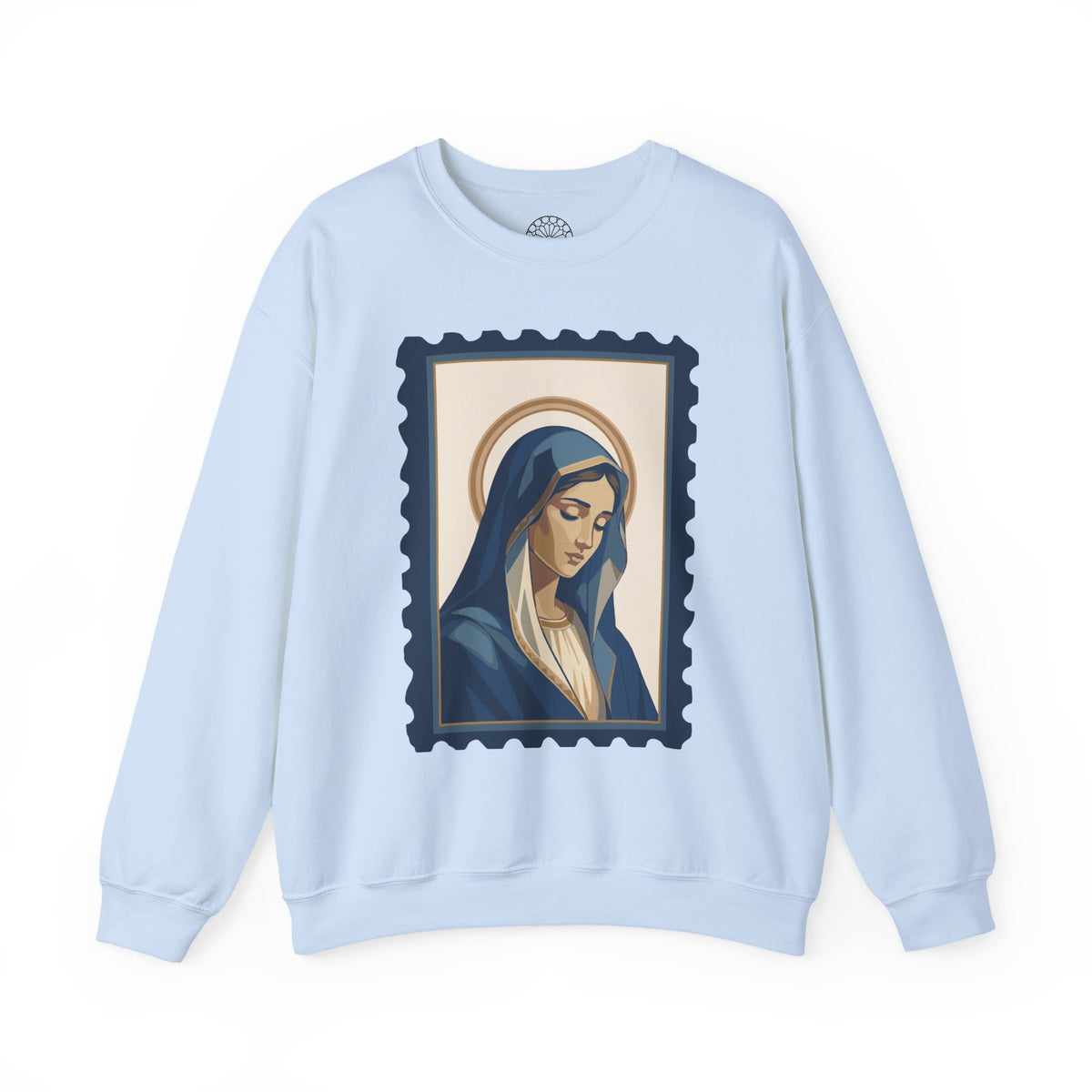 Tota Pulchra Crewneck Sweatshirt | Our Lady Stamp