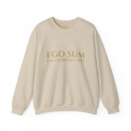 Ego Sum Crewneck Sweatshirt | Via, Veritas, Vita