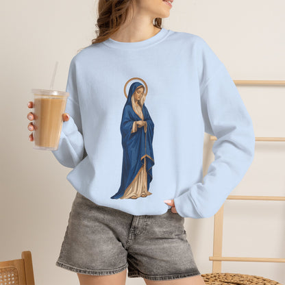 Regina in Caelum Crewneck Sweatshirt | Queen of Heaven