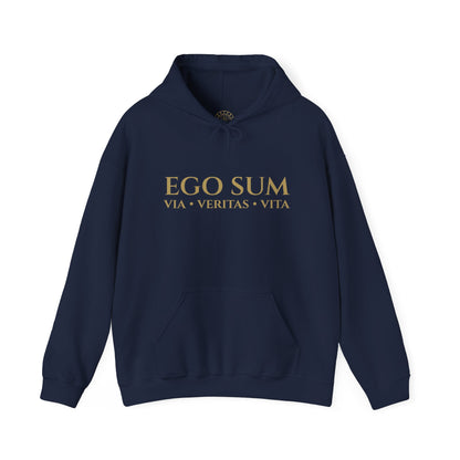 Ego Sum Hoodie | Via, Veritas, Vita