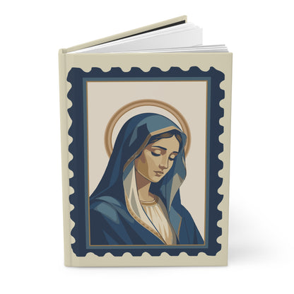 Tota Pulchra Hardcover Journal | Our Lady Stamp
