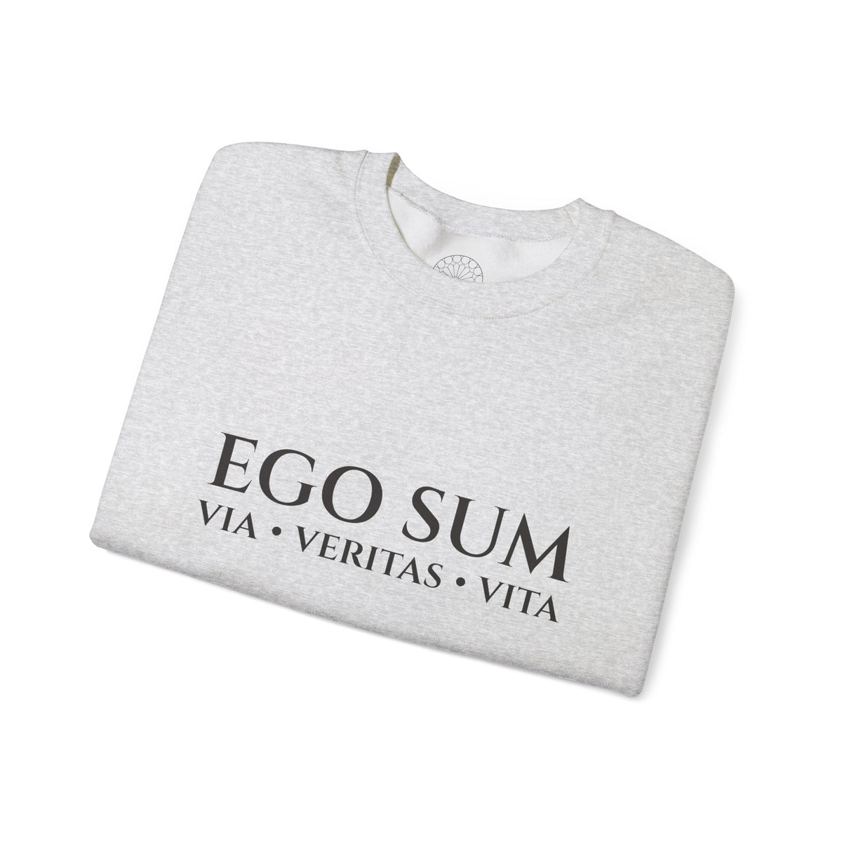 Ego Sum Crewneck Sweatshirt | Via, Veritas, Vita
