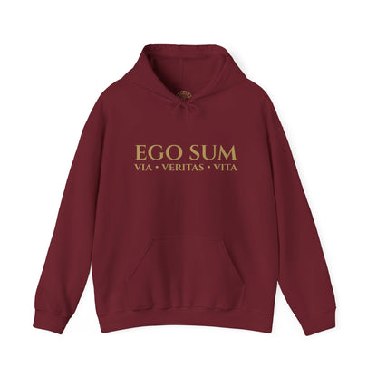 Ego Sum Hoodie | Via, Veritas, Vita