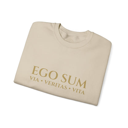 Ego Sum Crewneck Sweatshirt | Via, Veritas, Vita