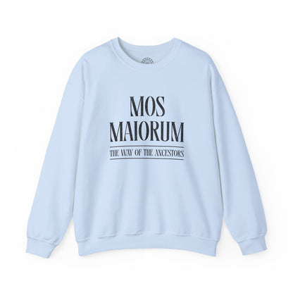 Mos Maiorum Crewneck Sweatshirt | The Way of the Ancestors