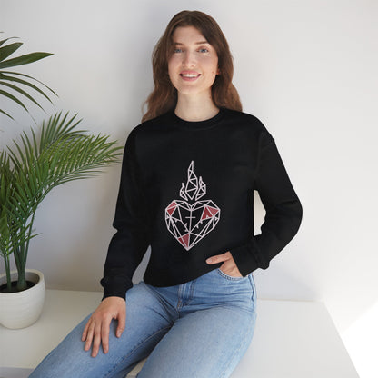 Cor Jesu Crewneck Sweatshirt | Sacred Heart of Jesus