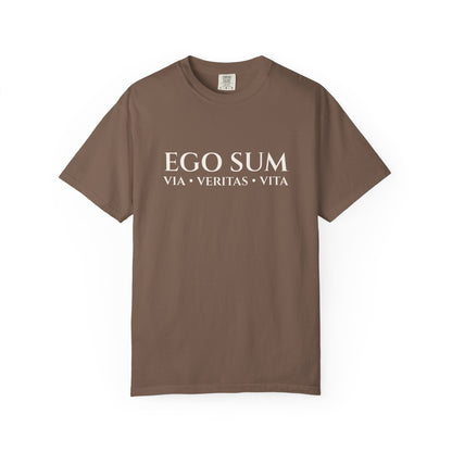Ego Sum T-Shirt | Via, Veritas, Vita