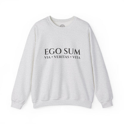 Ego Sum Crewneck Sweatshirt | Via, Veritas, Vita