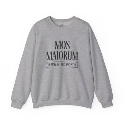 Mos Maiorum Crewneck Sweatshirt | The Way of the Ancestors