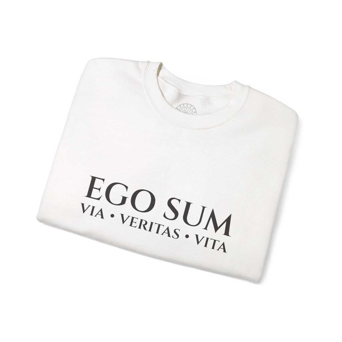 Ego Sum Crewneck Sweatshirt | Via, Veritas, Vita
