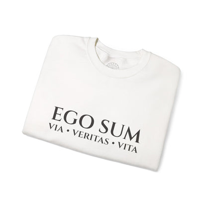 Ego Sum Crewneck Sweatshirt | Via, Veritas, Vita
