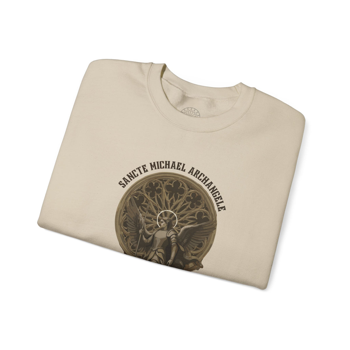 St. Michael the Archangel Sweatshirt | Defende Nos in Proelio Catholic Crewneck
