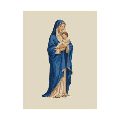 Mater Dei Art Print | Mary and the Christ Child