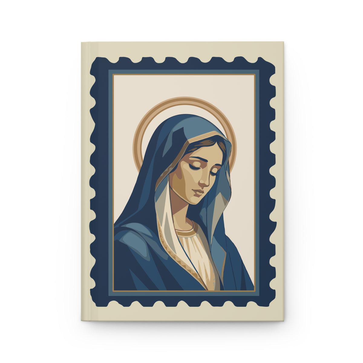 Tota Pulchra Hardcover Journal | Our Lady Stamp