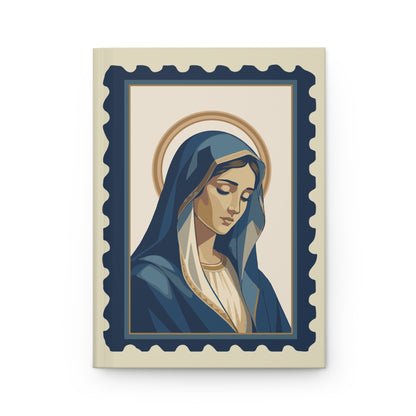Tota Pulchra Hardcover Journal | Our Lady Stamp