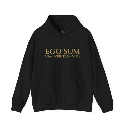 Ego Sum Hoodie | Via, Veritas, Vita