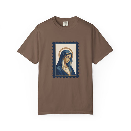 Tota Pulchra T-Shirt | Our Lady Stamp