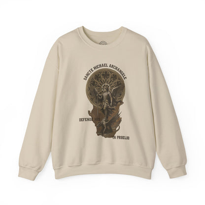 St. Michael the Archangel Sweatshirt | Defende Nos in Proelio Catholic Crewneck