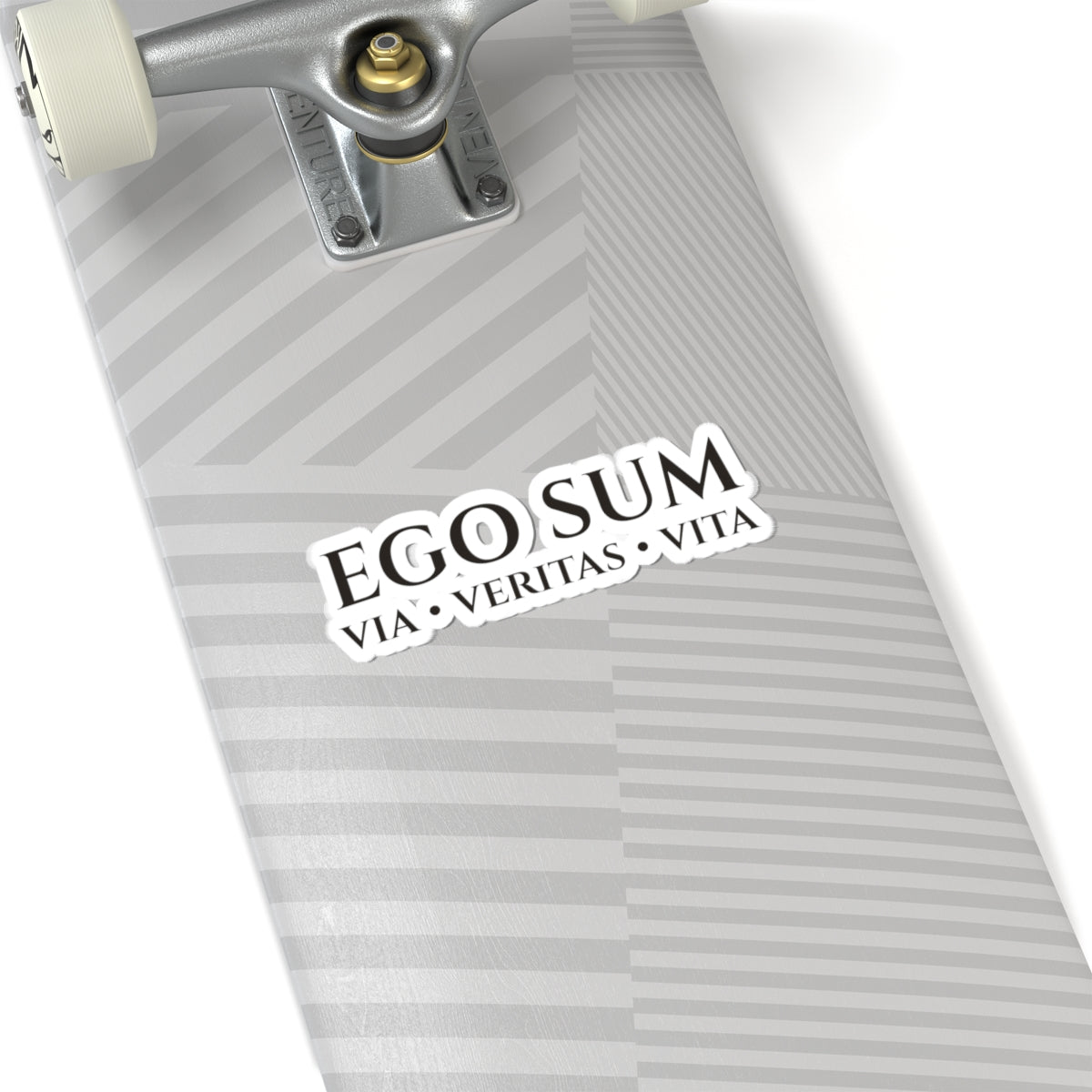 Ego Sum Sticker | Via, Veritas, Vita