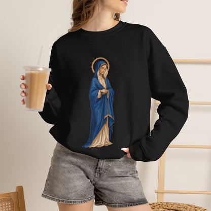 Regina in Caelum Crewneck Sweatshirt | Queen of Heaven