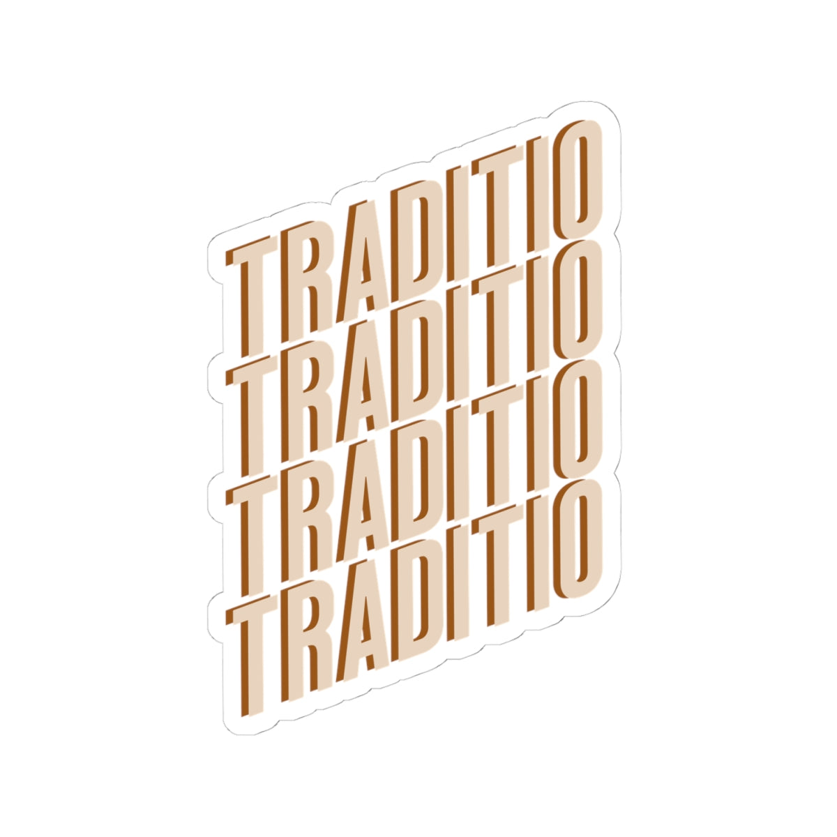 Traditio Sticker | What Was Handed On
