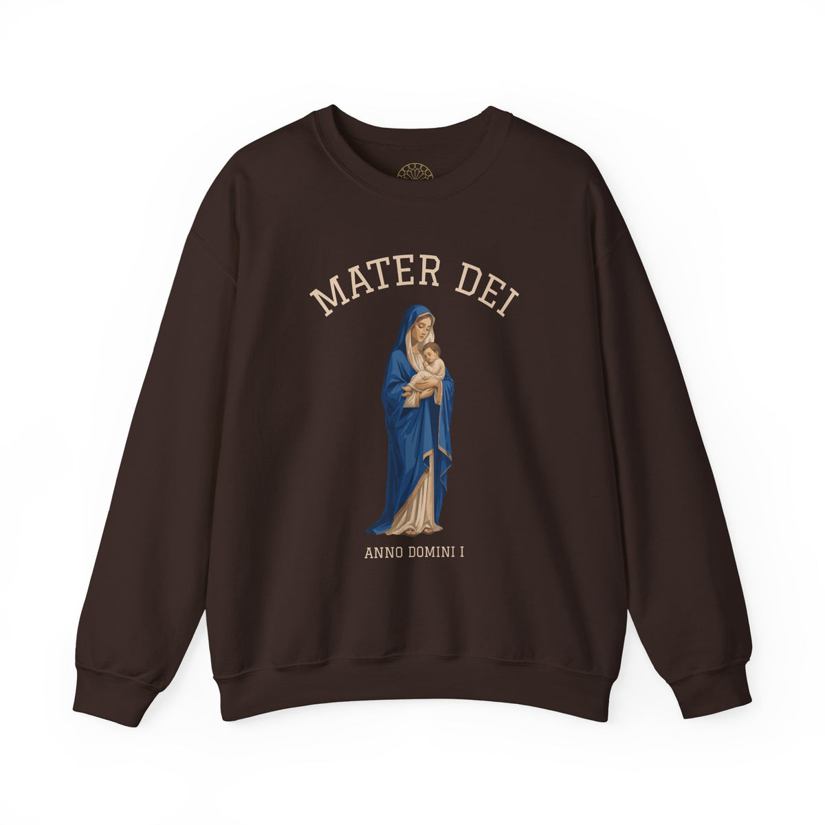Mater Dei Crewneck Sweatshirt | Mary and the Christ Child