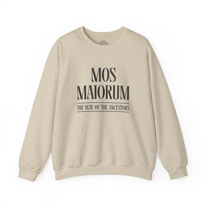 Mos Maiorum Crewneck Sweatshirt | The Way of the Ancestors