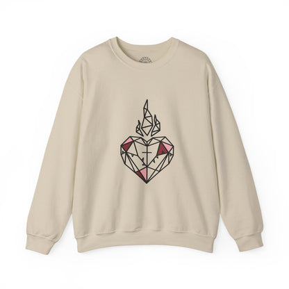 Cor Jesu Crewneck Sweatshirt | Sacred Heart of Jesus