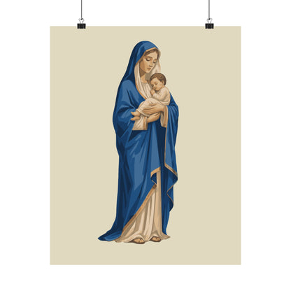 Mater Dei Art Print | Mary and the Christ Child