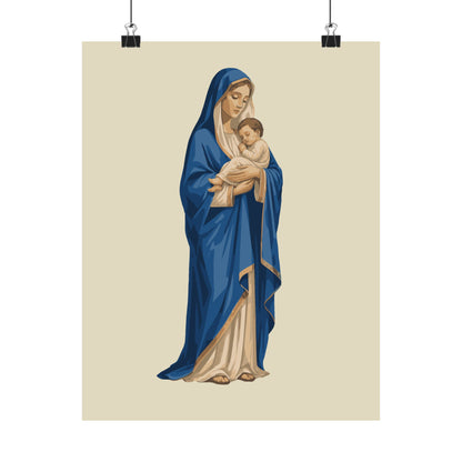 Mater Dei Art Print | Mary and the Christ Child