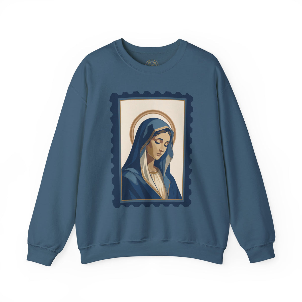 Tota Pulchra Crewneck Sweatshirt | Our Lady Stamp