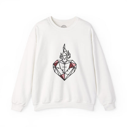 Cor Jesu Crewneck Sweatshirt | Sacred Heart of Jesus