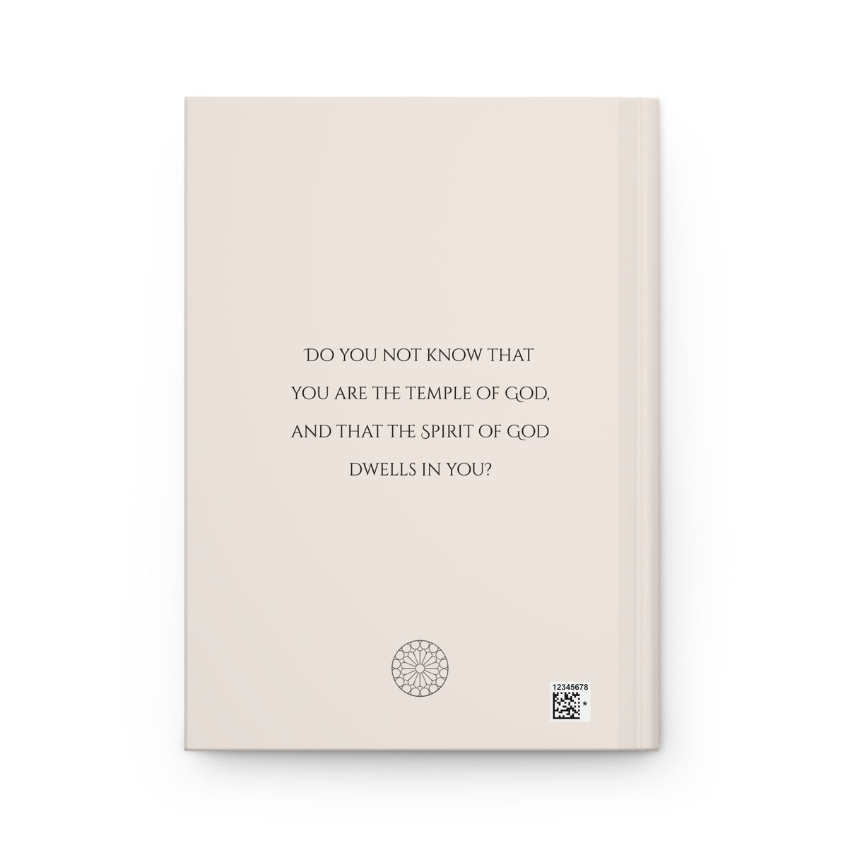 Temple Cross Hardcover Journal | Sacred Architecture