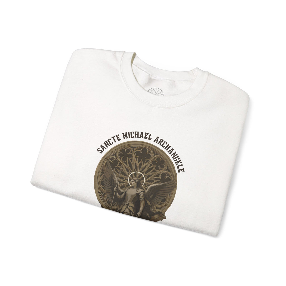 St. Michael the Archangel Sweatshirt | Defende Nos in Proelio Catholic Crewneck