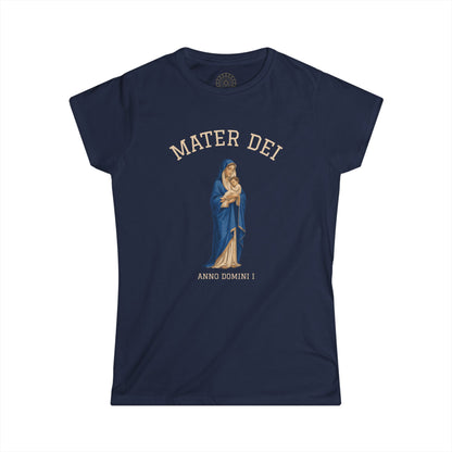 Mater Dei Women's T-Shirt | Mary and the Christ Child